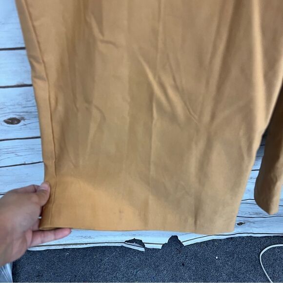 Lane Bryant Caramel Brown Bootcut Wide Leg Trouser Career Pants NWT - Picture 3 of 6